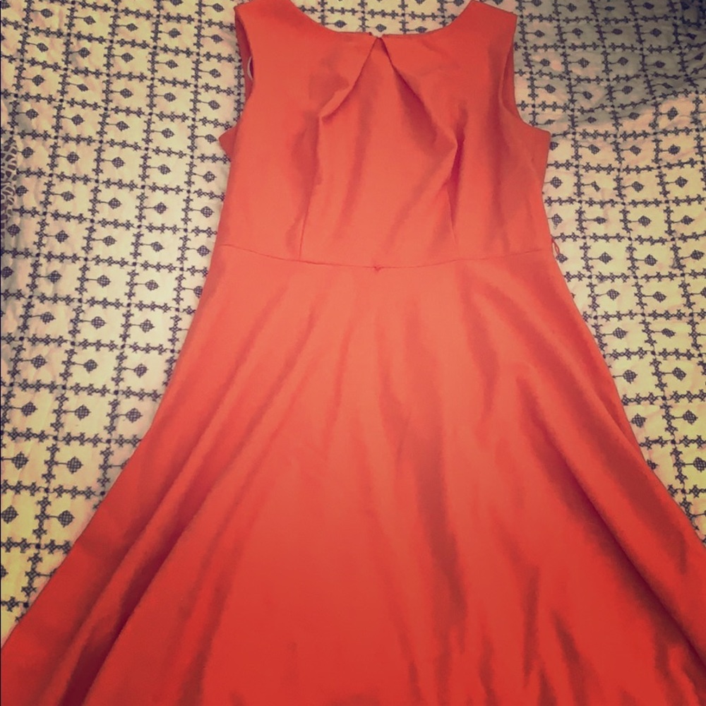 Orange dress
